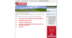 Desktop Screenshot of goodsamnetwork.com